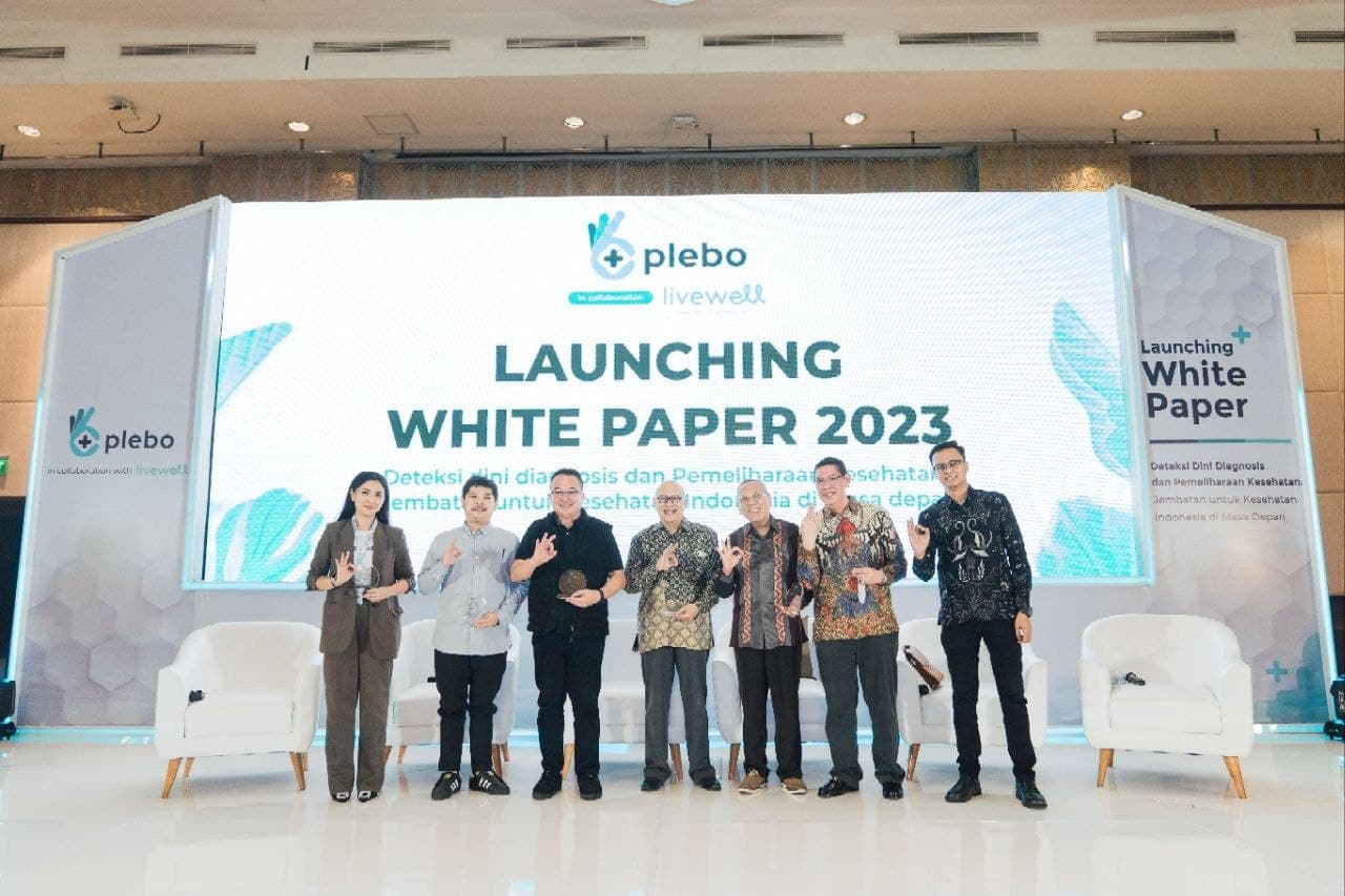 Para pembicara dan mitra pada peluncuran White Paper Plebo 2023